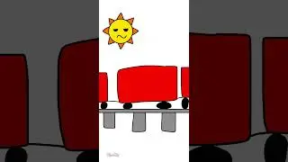 Don&rsquo;t sit on the train (Animation Meme) #comedy #fyp #animation #sprunki