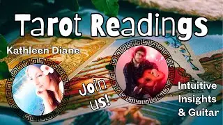 Live Tarot Reading 🔮✨with special guest, Intuitive Insights & Guitar #tarot #livetarot
