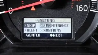 2012 NISSAN Maxima - Vehicle Information Display