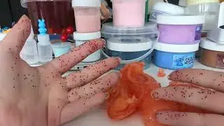 Raw Material ASMR! Cute packaging but the slime...?