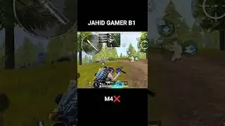 JAHID GAMER B1 ❌ #m416glacier #gameplay