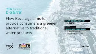 Flow Beverage aims to provide consumers a greener alternative to traditional water products