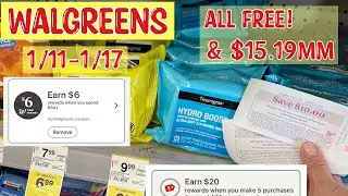 Walgreens Haul || FREE & a $15.19 MM || 1/11-1/17