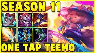 SEASON 11 TEEMO CAN ONE SHOT CARRIES AGAIN?!? - League of Legends PBE Gameplay