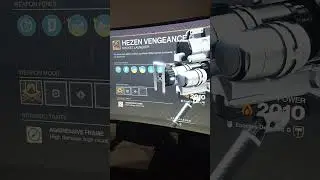 Is Hezen Vengeance God roll? which mod? quick access?? #dps #bungie #rocket #gaming #pve #destiny2
