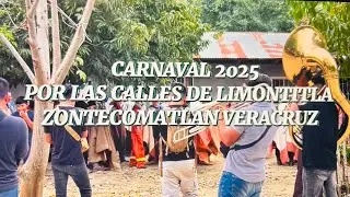 CARNAVAL 2025 POR LAS CALLES DE LIMONTITLA ZONTECOMATLAN VERACRUZ