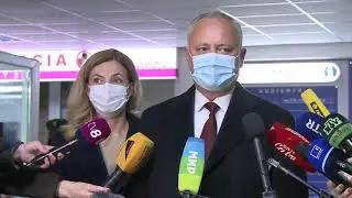 Alegeri prezidențiale 2020: Igor Dodon și-a exercitat dreptul la vot