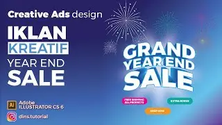 How To Design Fireworks In Illustrator. Cara Mendesain Kembang Api Di Adobe Illustrator