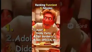 Ranking Funniest AI Movies! #shorts  #memes  #funny  #ai  #movies #comedy  #viral