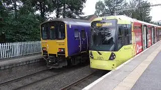 Navigation Road Railway Station and Metrolink, Altrincham - Saturday 3rd August 2019