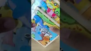 Mainan Puzzle Anak 3 Tahun Bahan Kayu 3D #shorts