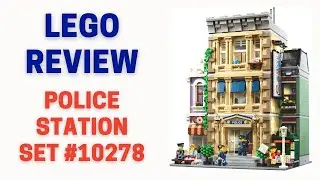 LEGO Review - Set #10278 Modular Police Station (2021)