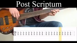 Post Scriptum (iamthemorning) - Bass Cover (With Tabs) by Leo D&uuml;zey