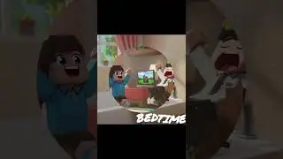 Little Sibling Takes Over! 😆 #minecraftanimation #minecraft#usa