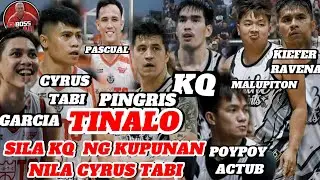 KIEFER RAVENA/ KEVIN QUIAMBAO/MARK PINGRIS/AT POYPOY TALO SILA AT WALANG NAGAWA /BOSS ALAN