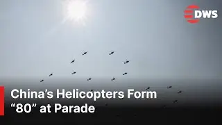 China Stuns World With Helicopter Formation Over Tiananmen at Historic WWII Military Parade | AQ1G