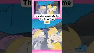 Helga meets Arnold for the first time #heyarnold #helga #cartoonanalysis #videoessay #toonnish #fyp