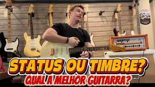 FENDER CUSTOM SHOP &Eacute; S&Oacute; ILUS&Atilde;O? TUNAR UMA GUITARRA OU COMPRAR PRONTA? Bruno Fernandes - Review 
