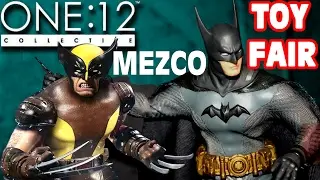 TOY FAIR 2017 MEZCO TOYZ One:12 Action Figures Batman Hot Toys NY New York