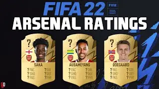 FIFA 22 - ARSENAL RATINGS! (LEAKED) 😱