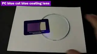 Trust Lens 1.59 PC Optical Lens HMC Bluecut Polycarbonate Lenses