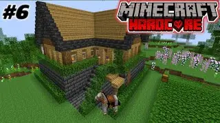 Sunland ep-6 | building first house in hardcore | mojolauncher gameplay|#challenge #minecraft#gaming
