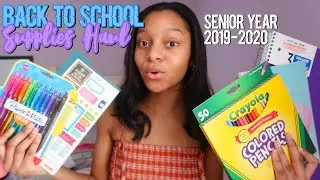 My Back To School Supplies Haul 2019
