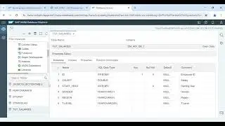 SQL view in SAP HANA cloud #HANA #sap #cloud