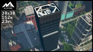 Bottom to Top Construction of a Commercial Minecraft Tower