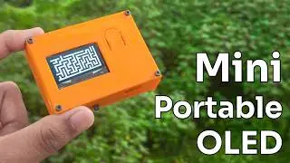 Миниатюрный портативный OLED-дисплей с мини-приложениями и играми | Код и схемы