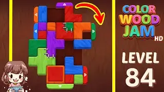 Color Wood Jam Level 84 Solution Walkthrough