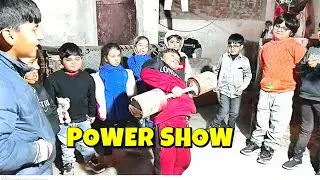 Power Show 💪 | Kon Wazan Utha Sakta Hai? | Fun Strength Game with Kids | Ahmad Babu 2017