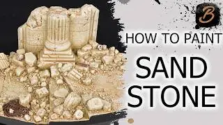 HOW TO PAINT SANDSTONE: A Step-By-Step Guide