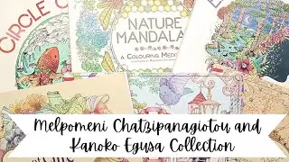 Melpomeni Chatzipanagiotou and Kanoko Egusa Colouring Book Collection 2024