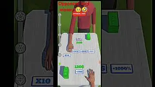 double money game opponent loss money 🥹❤️🤣#shorts #gameplay#money  #status #trending #viral