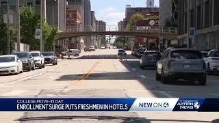Pitt, Point Park students react to hotel living as universities deal with increased admissions