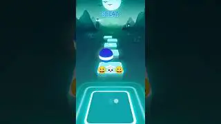 Tiles Hop: EDM Rush 🔥🎃 Epic Music Ball Game | Mobile Gameplay part 43 #hoptiles #hop music ball