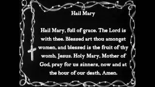 The Five Glorious Mysteries of the Rosary w Pope John Paul II & Mother Teresa