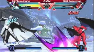 Ultimate Marvel vs. Capcom 3 - The Closest Match of Day 2 - Filipino Champ vs. Apologyman - Evo 2014