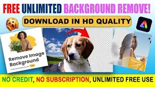How to Remove Image Background Online for FREE | Download Hd Quality | 2025 Ka Best Tool! 😍
