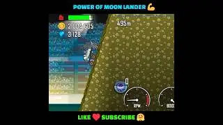 Hill Climb Racing : Power Of Moon Lander 🔥