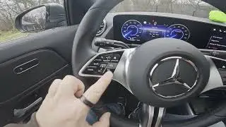 MERCEDES-BENZ EQA &ndash; Как включить или выключить ограничитель скорости