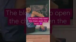 Yoga Backbending with yoga wheel #yinyoga #yoga