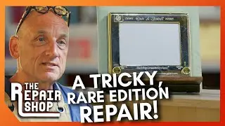 Стив Флетчер ремонтирует лимитированную золотую модель &laquo;Etch-a-Sketch&raquo; ​​| The Repair Shop