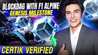 BlockDAG x Alpine F1&reg; | CertiK Verified & GENESIS Day:Blockchain at Championship Speed Token 2049