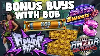 &euro;1000 VS BONUS BUYS | RETRO SWEETS , RAZOR RETURNS & MORE LOOKING FOR A BIG WIN FROM ONLINE SLOTS!