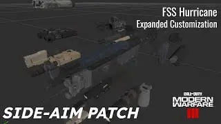 [Fallout 4] MW2022/2023 FSS Hurricane - Expanded Customization and Side Aim