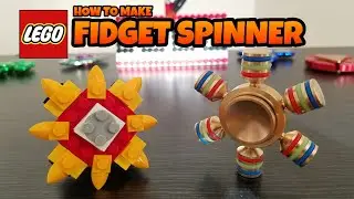 How To Make A Lego 6D Fidget Spinner !