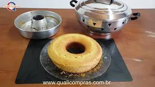 Como Fazer Bolo na Forma Vigorosa na Chama do Fogão