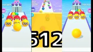 Ball run 2048 by @BallGamesHub 